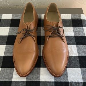 Nisolo James Oxford size 9.5 in Almond like new